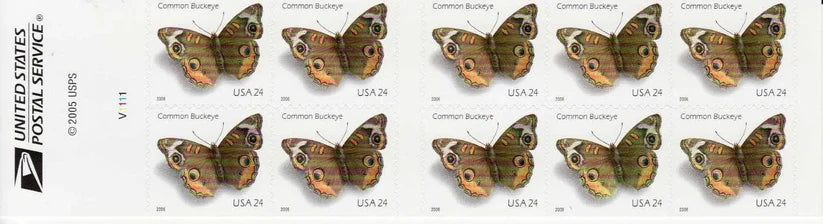 2006 Common Buckeye Butterfly First Class Postage Stamps image 1