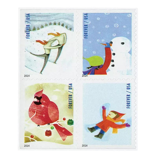 2014 Winter Fun Forever Stamps image 1