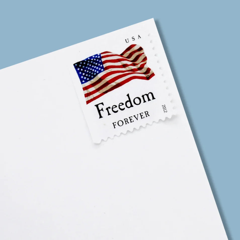 2012 U.S. Flag Forever Stamps – First-Class Postage Sheet